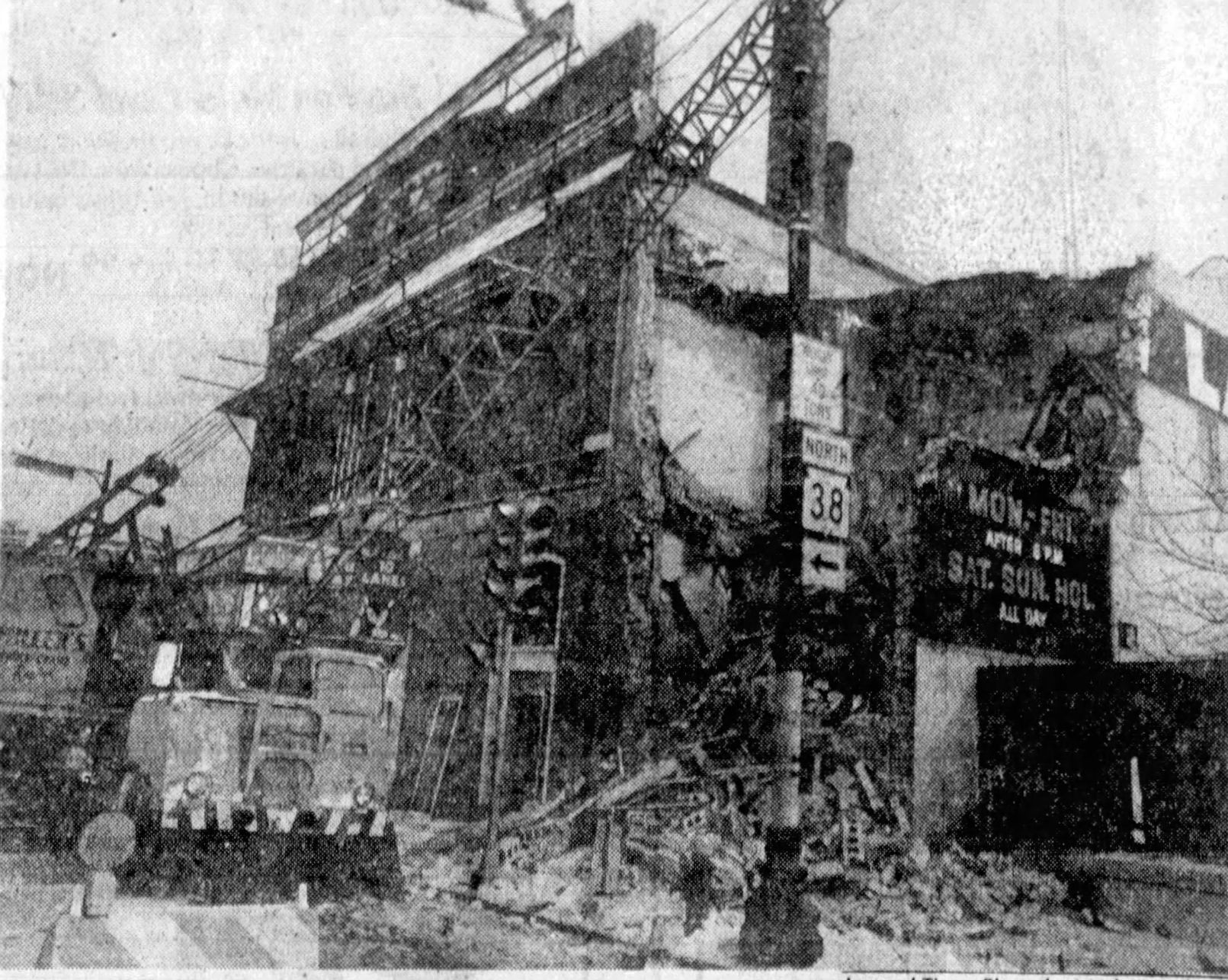 Rex Theatre teardown